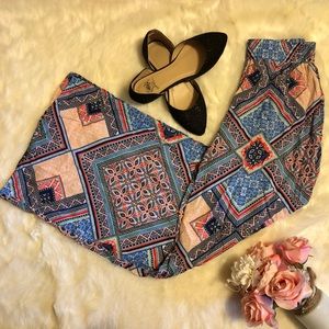 Printed Palazzo Pants